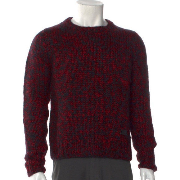 Coach Wool–Cashmere–Mohair Crewneck Sweater (XS)